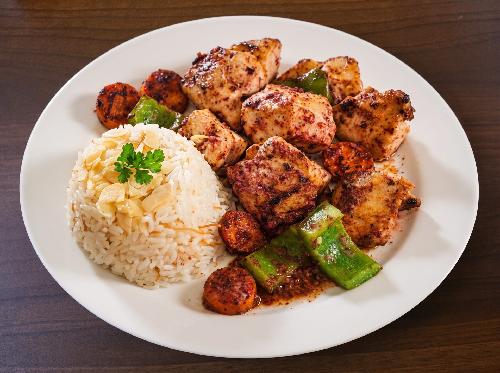 Hand-Marinated Kabobs, Open Flame