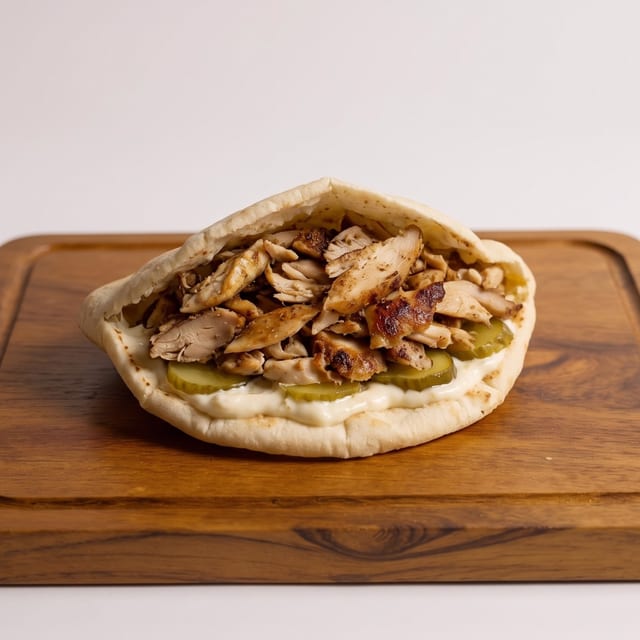 Chicken Shawarma Sandwich.