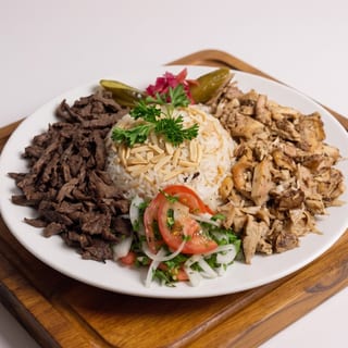 Half Beef Shawarma Tray
